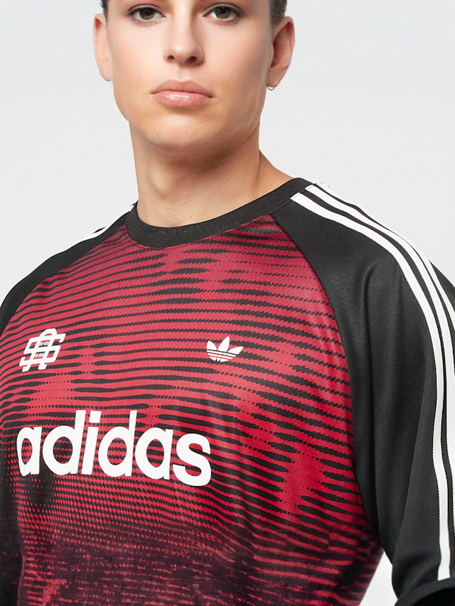 adidas Originals, Jersey 3-Stripes AOP, red, Image 3 of 6