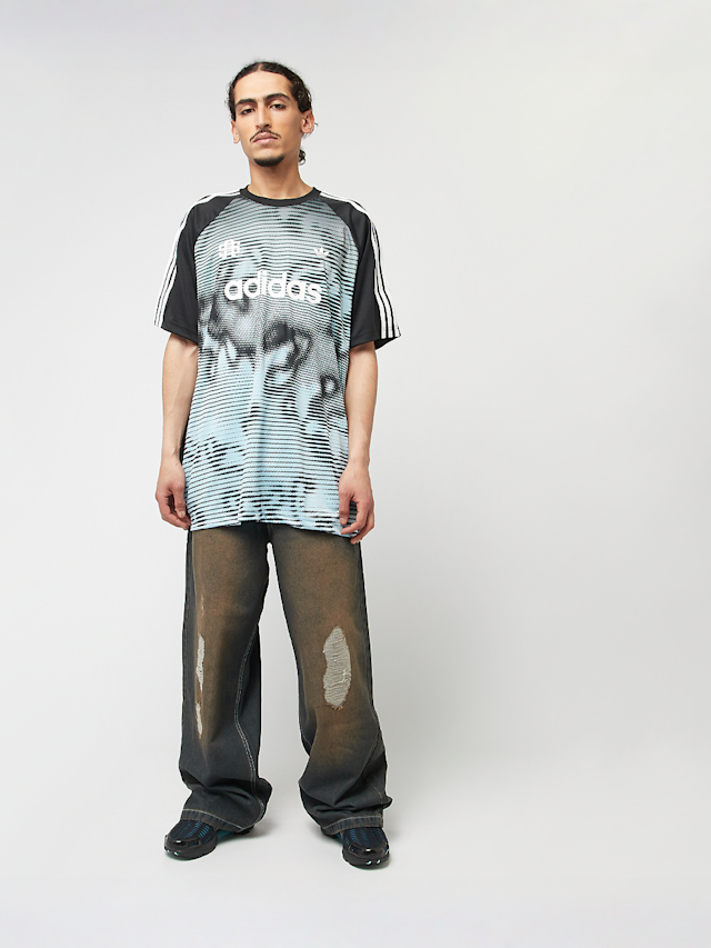 adidas Originals, Jersey 3-Stripes AOP, blue, Image 6 of 6