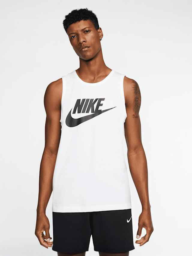 Nike, Sportswear Tank Icon Futura, white, Image 1 of 4