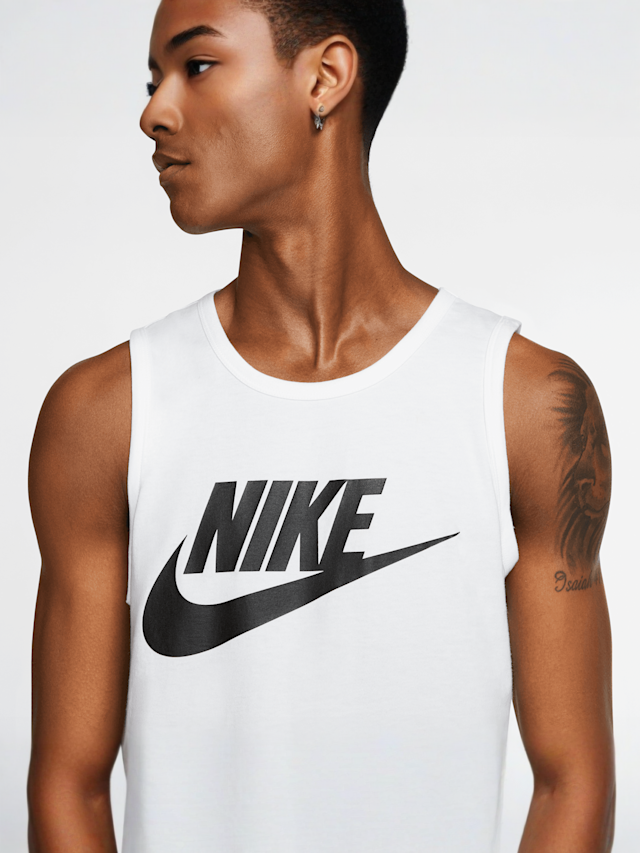 Nike, Sportswear Tank Icon Futura, white, Image 3 of 4