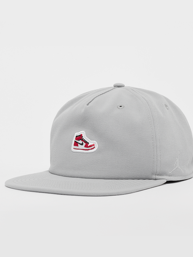 Jordan, Pro Structured Sneaker Patch Cap, grey, Image 1 of 4