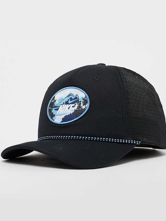 Nike, Rise Structured Outdoor Trucker Cap, black, Image 1 of 4