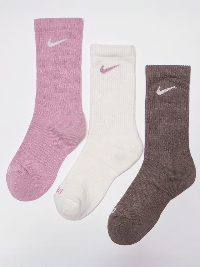 Nike, 3 PACK - Everyday Plus Chushioned Crew Socks, multi-colour, Image 1 of 2
