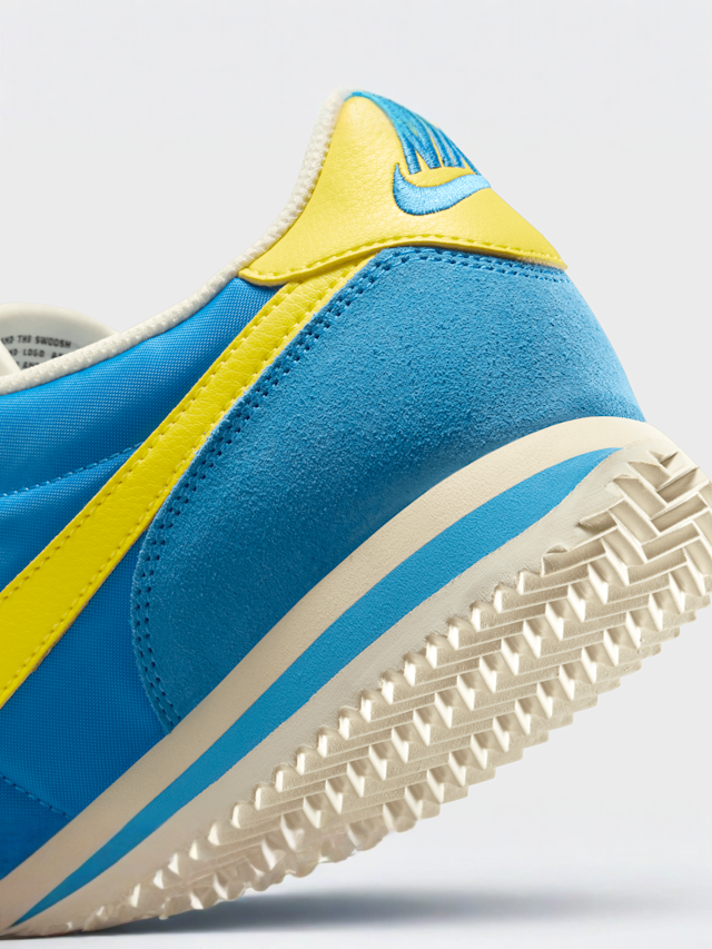 Nike, Cortez, blue, Image 8 of 9