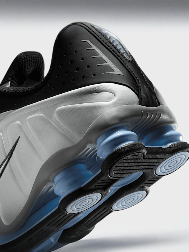 Nike, Shox R4, silver, Image 8 of 9