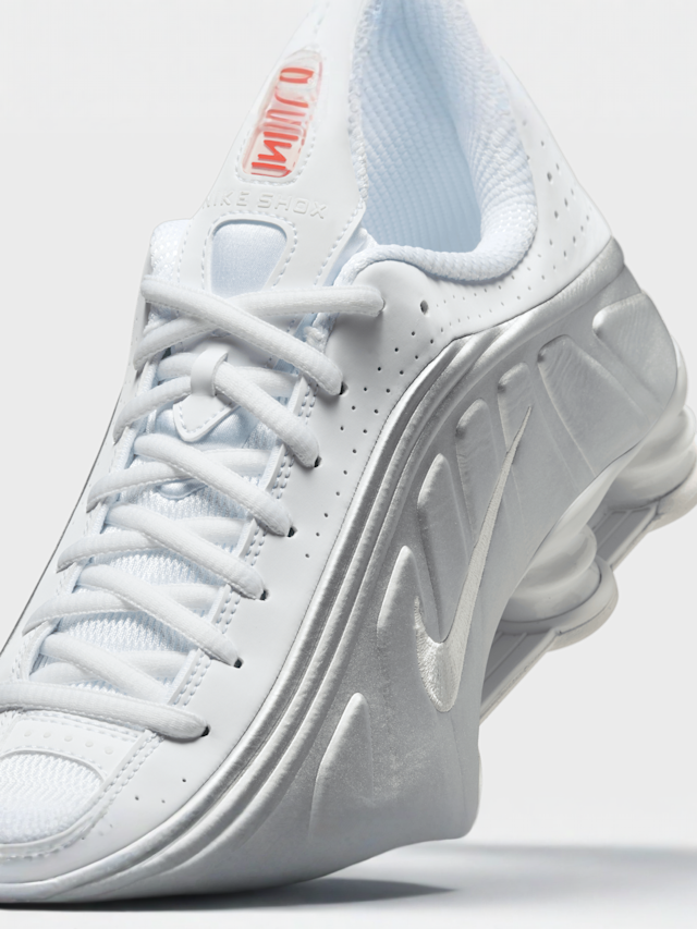 Nike, Shox R4, white, Image 7 of 9