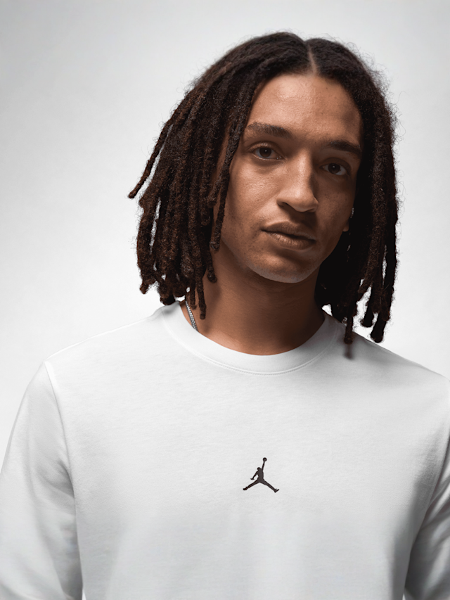 Jordan, Flight Essentials Tee, white, Image 3 of 5