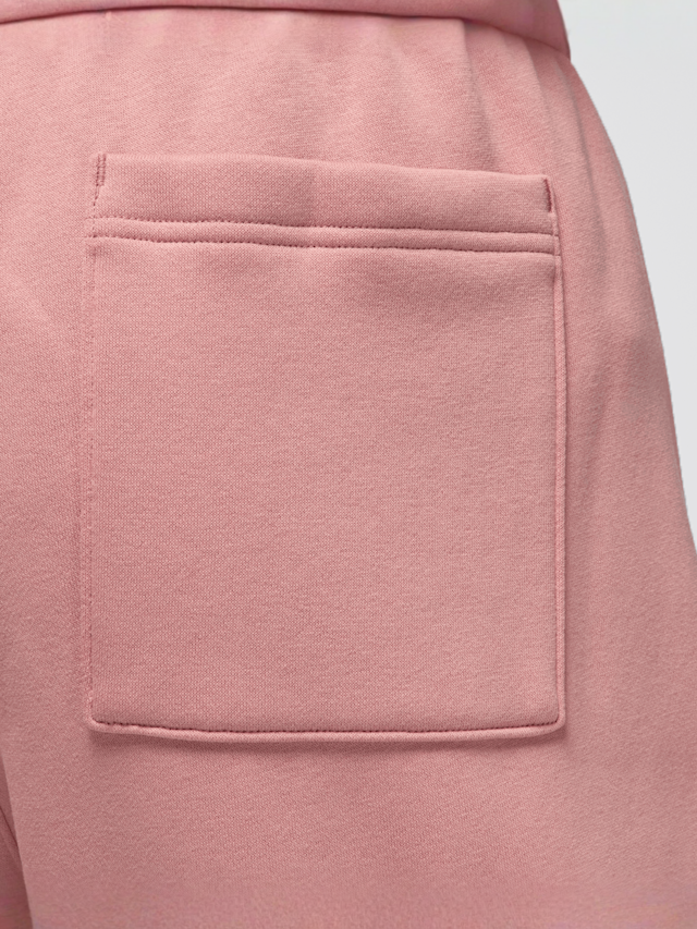 Jordan, Brooklyn Fleece Oversized Open- Hem Pants, light pink, Image 4 of 5