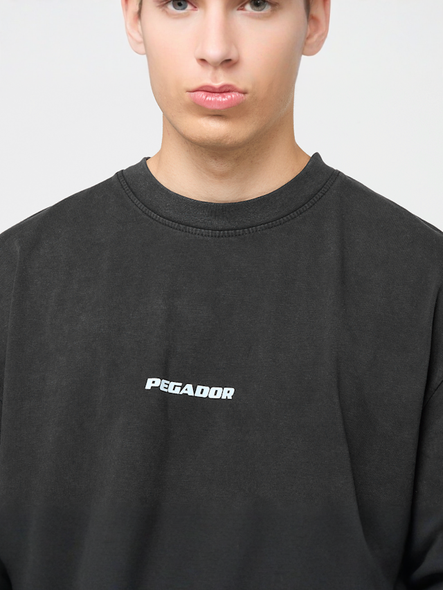 Pegador, Zenor Oversized Tee, black, Image 3 of 5
