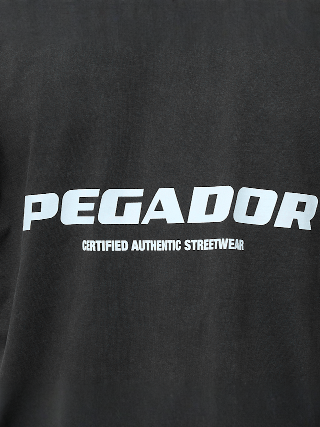 Pegador, Zenor Oversized Tee, black, Image 4 of 5