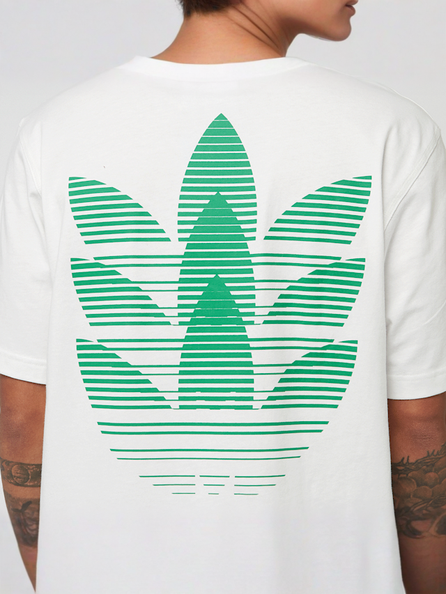 adidas Originals, Trefoil Backprint T-Shirt, white, Image 4 of 5