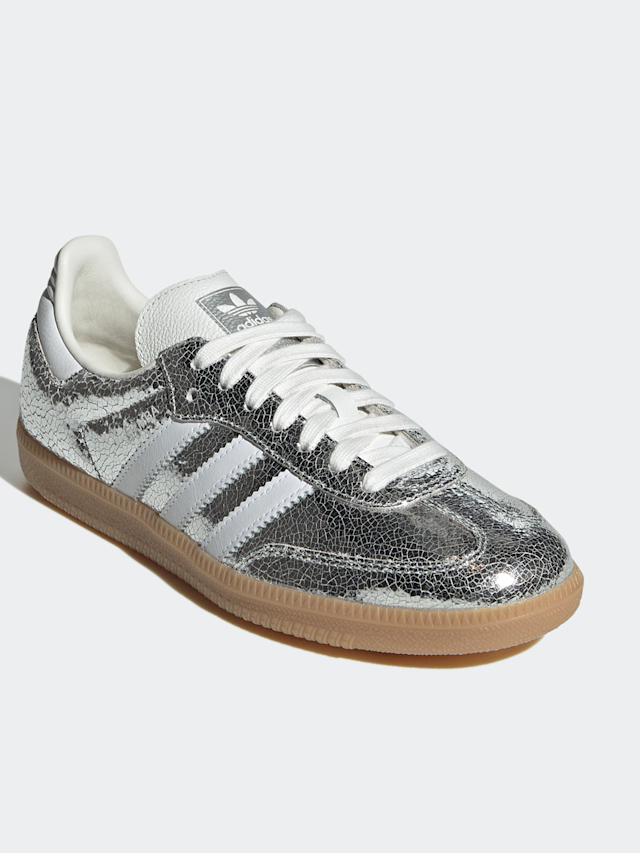 adidas Originals, Samba OG Sneaker W, silver, Image 3 of 8