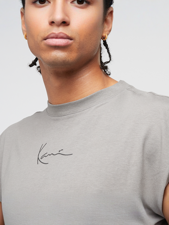 Karl Kani, Signature Sleeveless T-Shirt, grey, Image 3 of 4