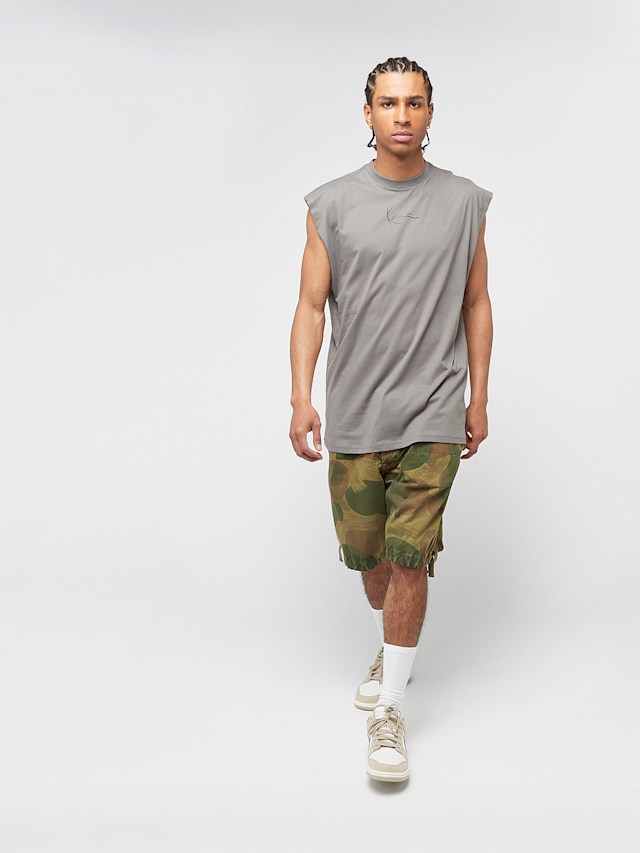 Karl Kani, Signature Sleeveless T-Shirt, grey, Image 4 of 4