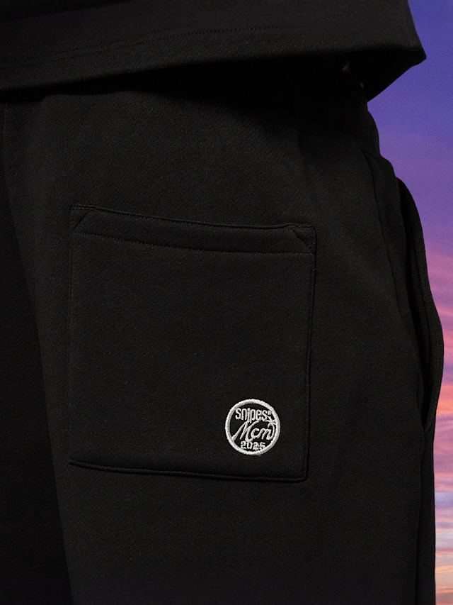 MCM x SNIPES, Miami Sweatshorts, black, Image 4 of 5