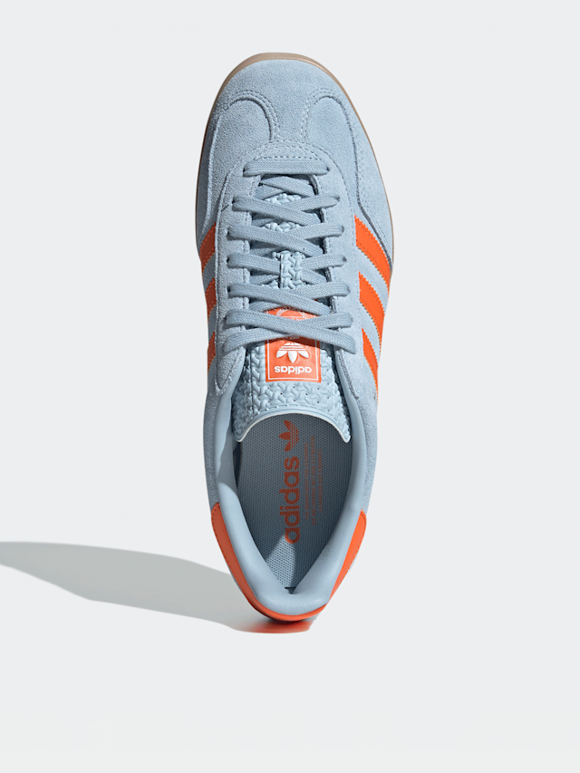 adidas Originals, Gazelle Indoor Sneaker, blue, Image 6 of 8