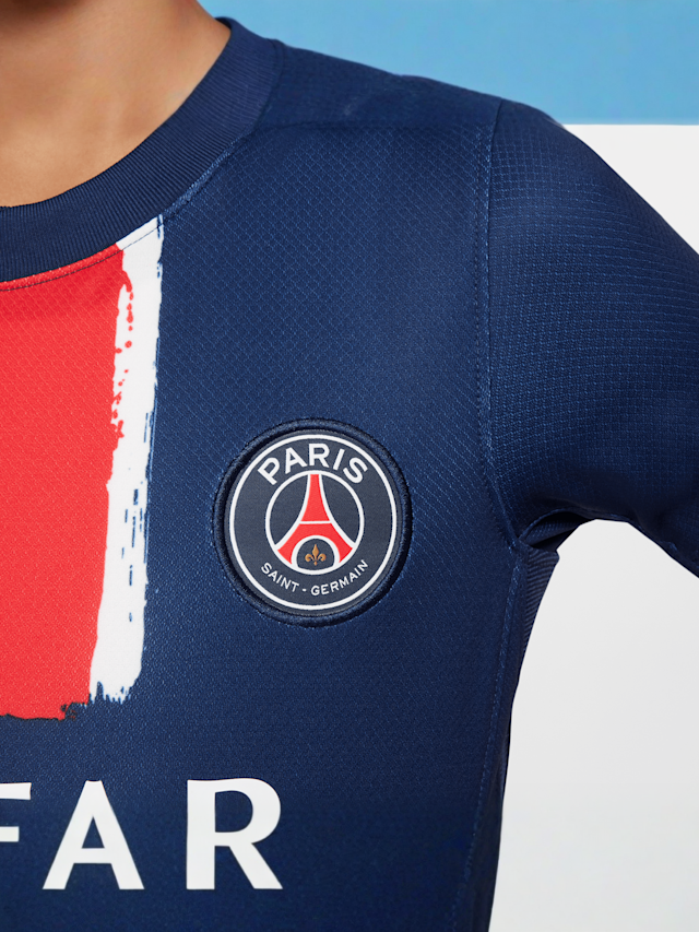 Nike, Barcola / No. 29 / PSG Nike Kids Home Stadium 2024/25, blue, Image 4 of 8