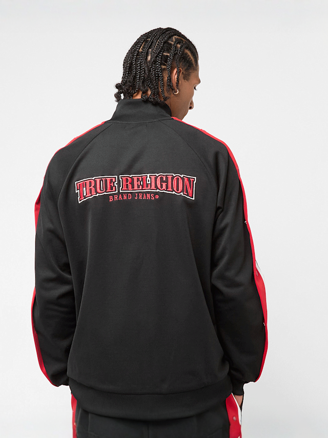 True Religion, Snap Off Track Jacket, black, Image 2 of 7