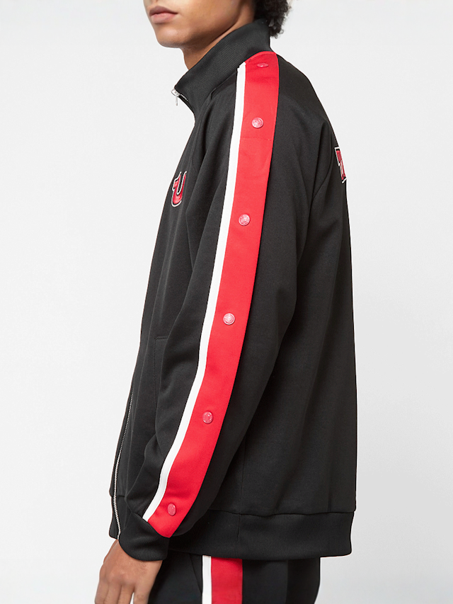 True Religion, Snap Off Track Jacket, black, Image 5 of 7