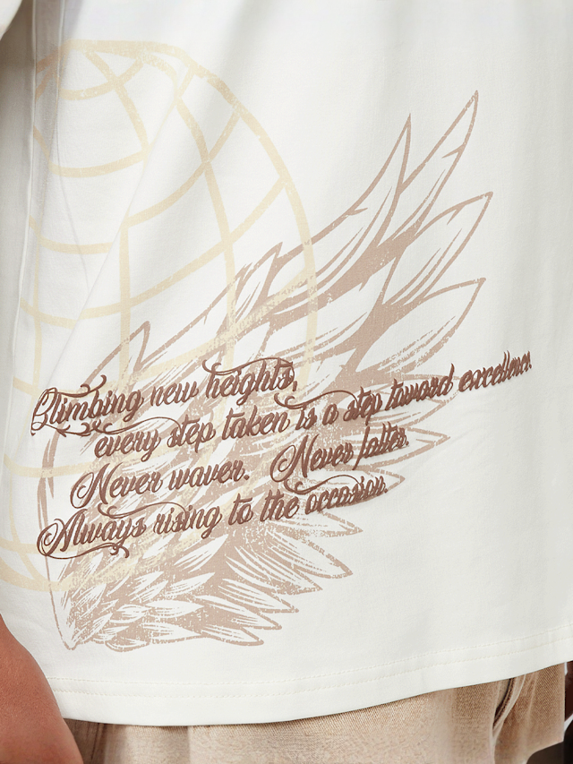 Smoke Rise, Tapestry Graphic T-Shirt, beige, Image 4 of 6