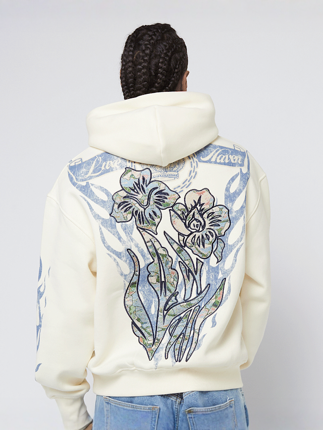 Smoke Rise, Oversize Fashion Hoodie, beige, Image 2 of 7
