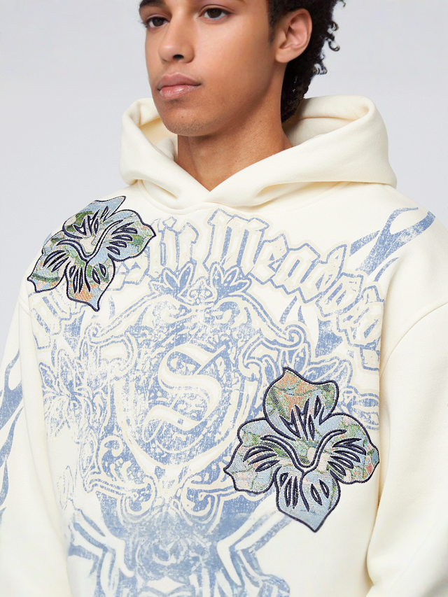 Smoke Rise, Oversize Fashion Hoodie, beige, Image 3 of 7