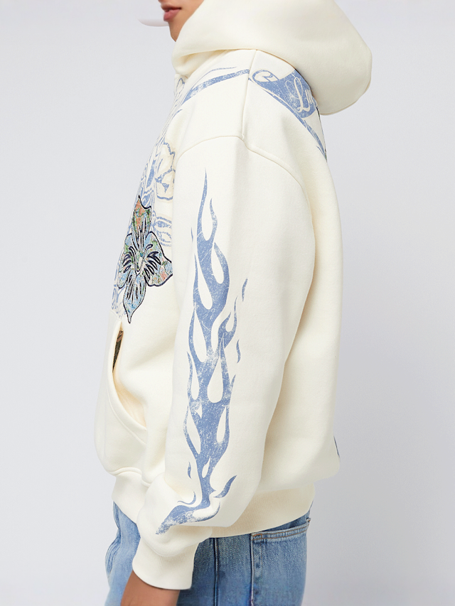 Smoke Rise, Oversize Fashion Hoodie, beige, Image 5 of 7