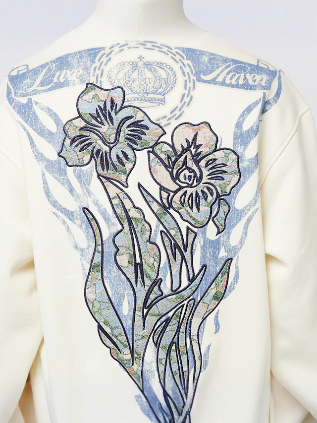 Smoke Rise, Oversize Fashion Hoodie, beige, Image 6 of 7