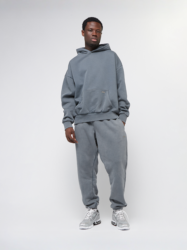 DropSize, Oversize Metal Patch Jogger, grey, Image 5 of 5