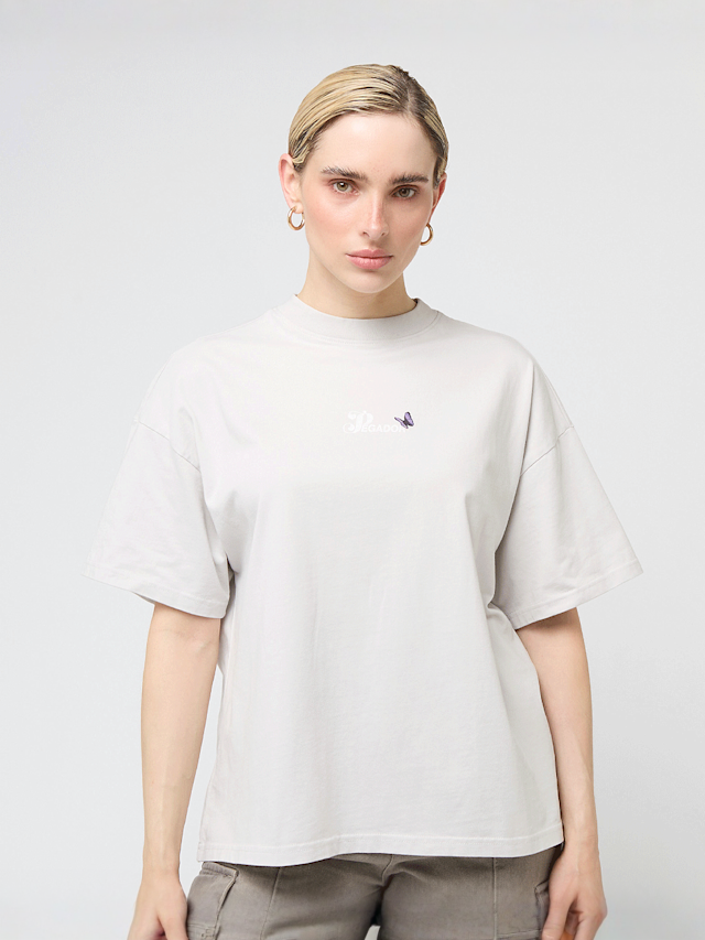 Pegador, Noria Heavy Oversized Tee, grey, Image 2 of 5