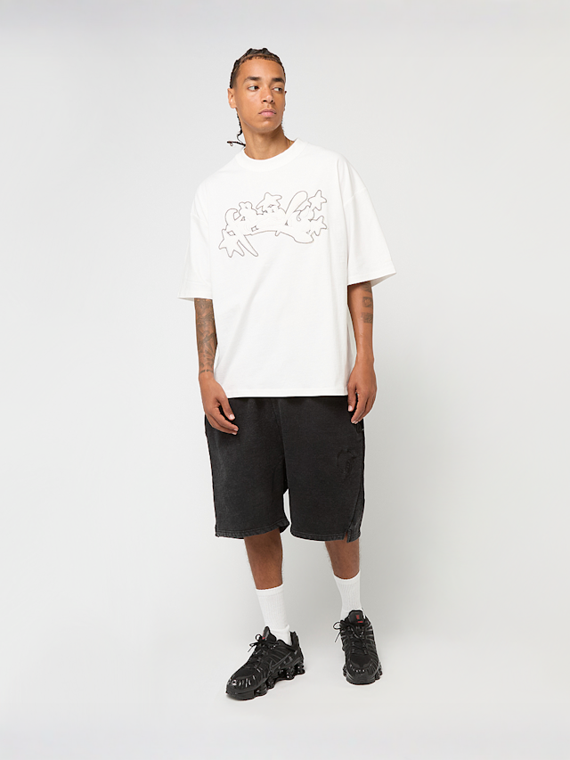 FAVELA, Runstitch T-Shirt, white, Image 4 of 4