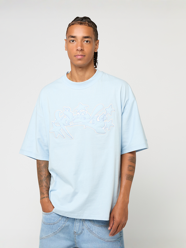 FAVELA, Runstitch T-Shirt, blue, Image 1 of 4