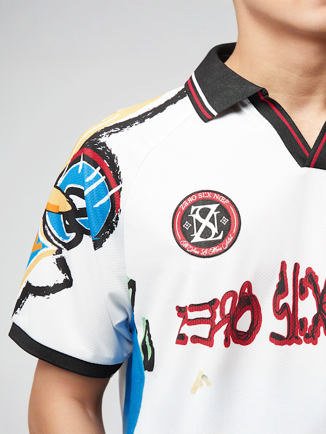zəяo si:x nœf, Royal Resort Trikot, white, Image 4 of 8