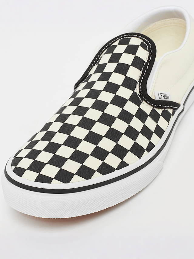Vans, Slip On Checkerboard (GS), black, Image 6 of 7