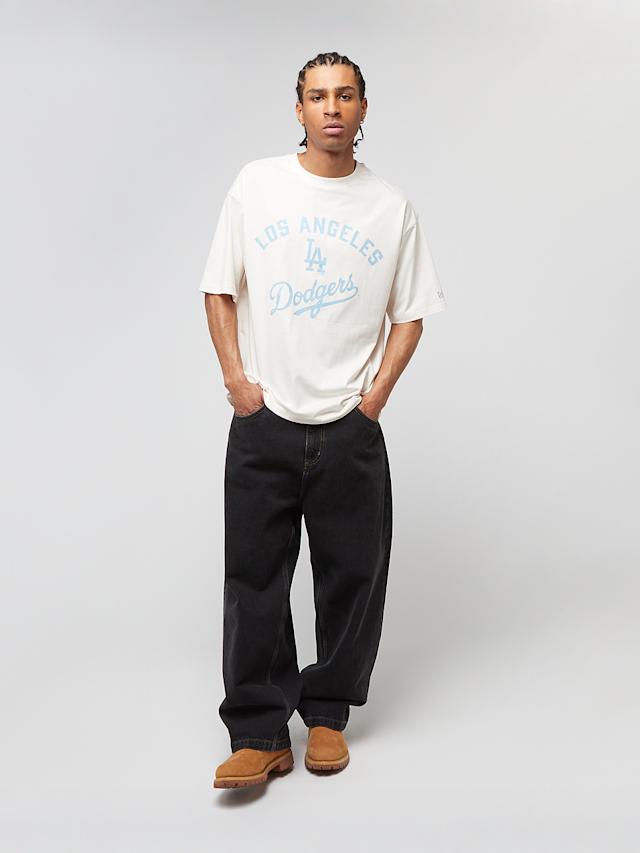 New Era, MLB Arch Graphic Oversized Tee Los Angeles Dodgers, beige, Image 5 of 5