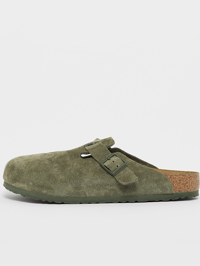 Birkenstock, Boston, green, Image 1 of 5