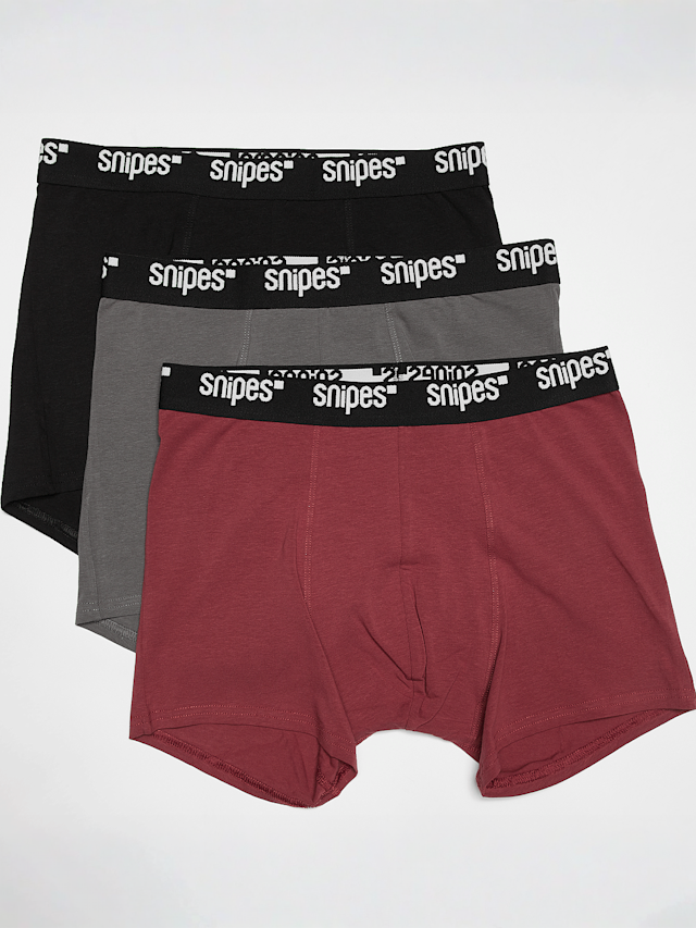 SNIPES, 3 PACK - Black Tape  Briefs Boxershorts, multi-colour, Image 1 of 2