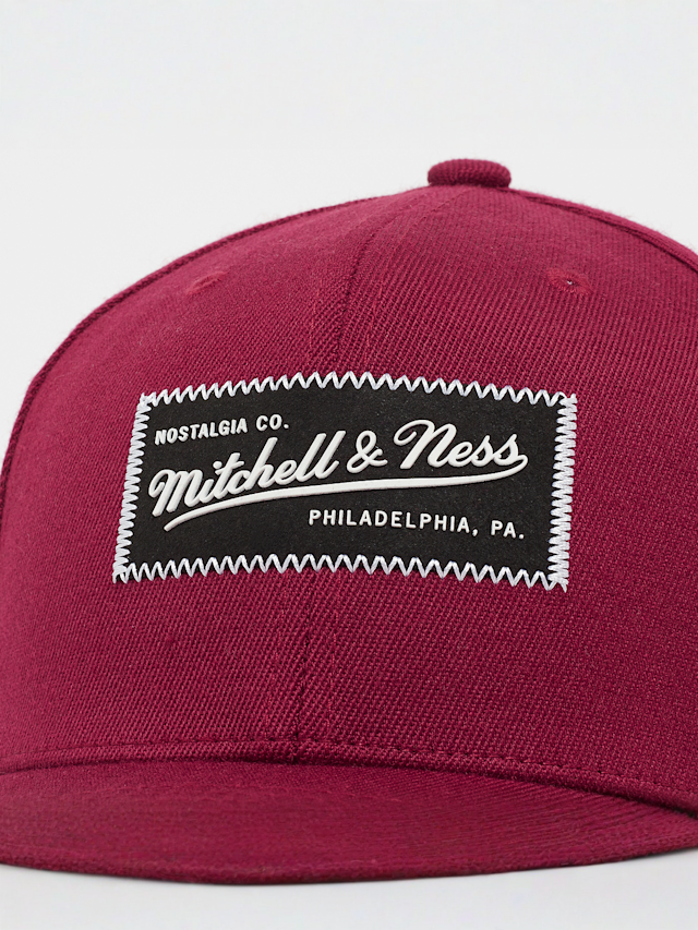 Mitchell & Ness, Rubber Patch Classic Red Own Brand, red, Image 4 of 4