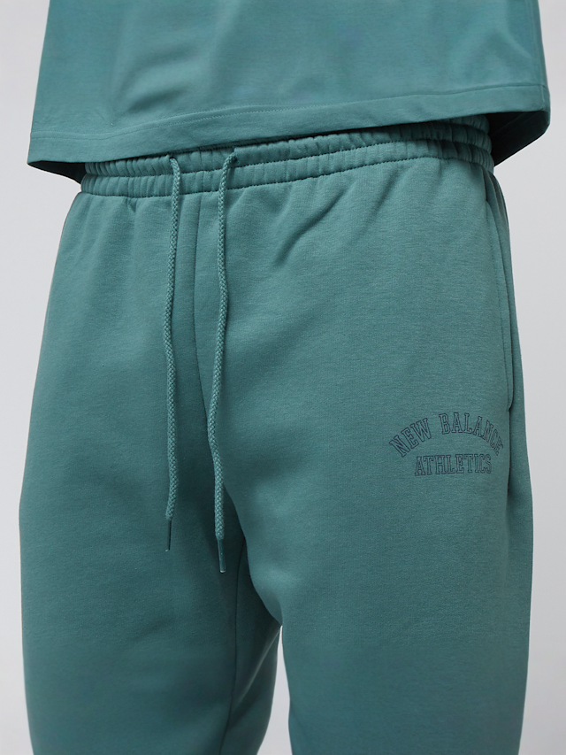 New Balance, Sport Essentials Fleece Graphic Jogger, green, Image 3 of 5
