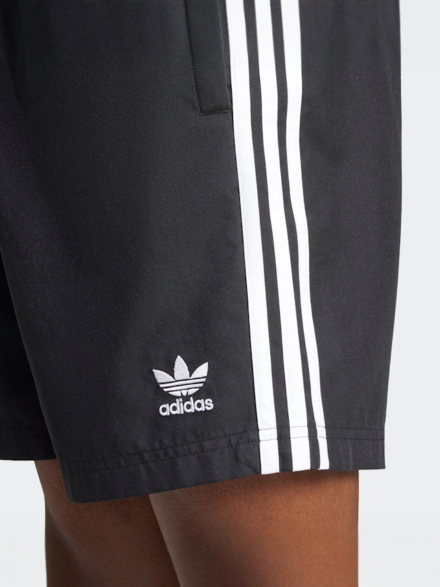 adidas Originals, 3-Streifen Schwimmshorts, black, Image 3 of 5