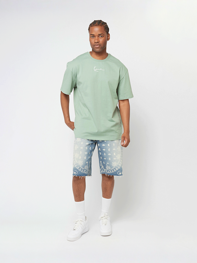 Karl Kani, Small Signature Essential Tee, green, Image 4 of 4