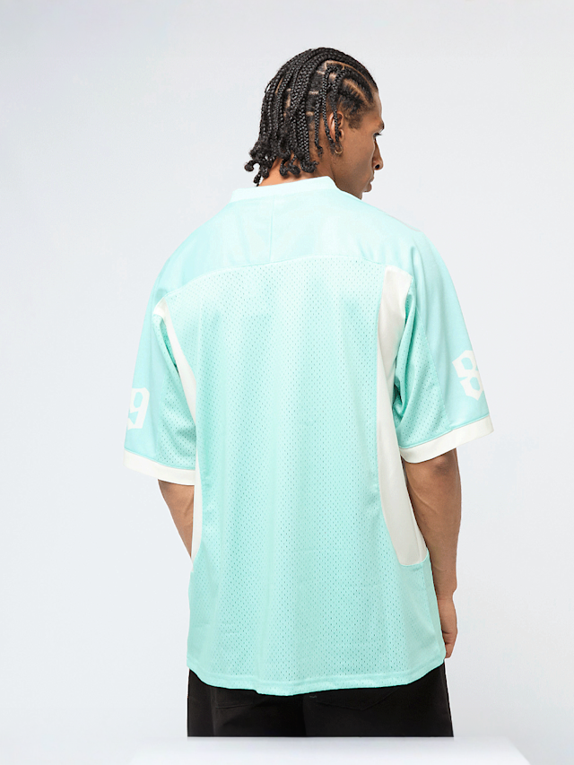 Karl Kani, Colorblock Football Jersey, blue, Image 2 of 5