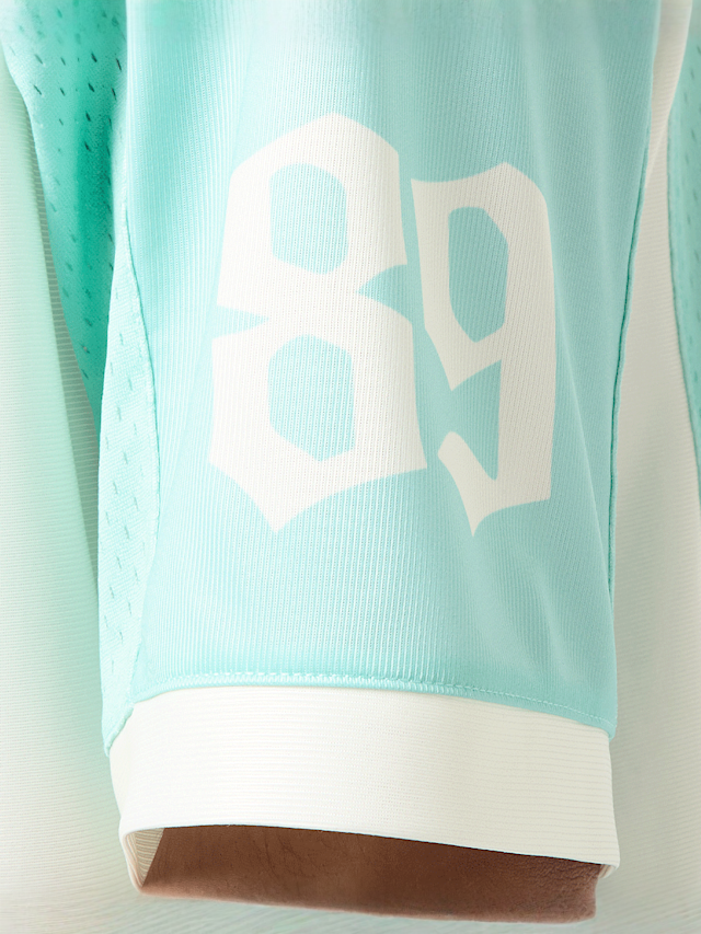 Karl Kani, Colorblock Football Jersey, blue, Image 4 of 5