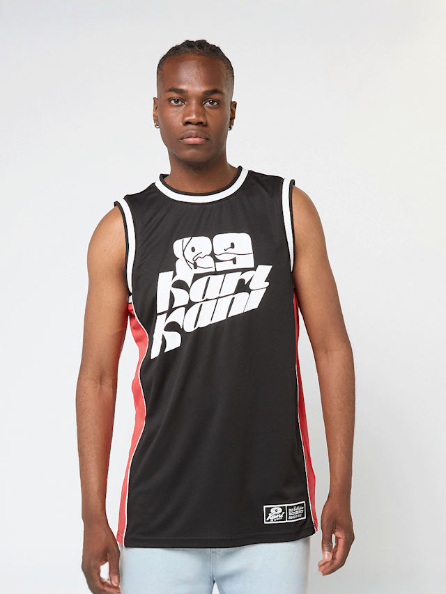 Karl Kani, Signature Colorblock Basketball Jersey, black, Image 1 of 7