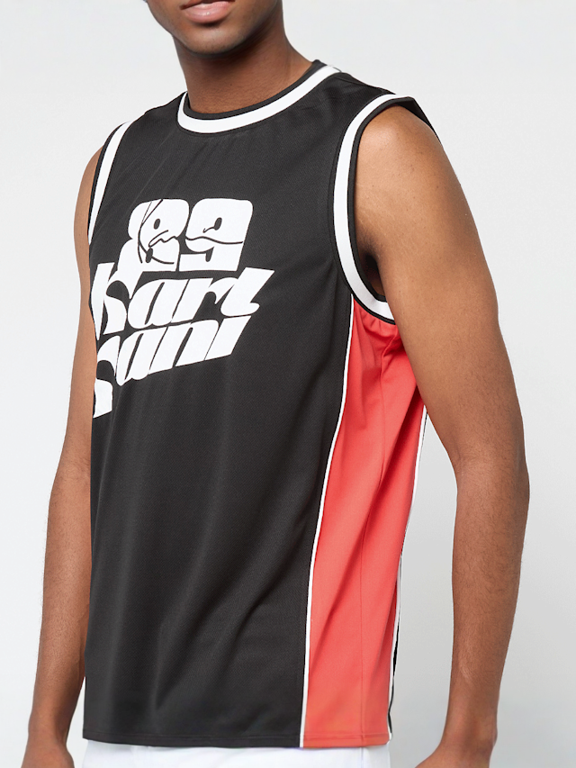Karl Kani, Signature Colorblock Basketball Jersey, black, Image 5 of 7