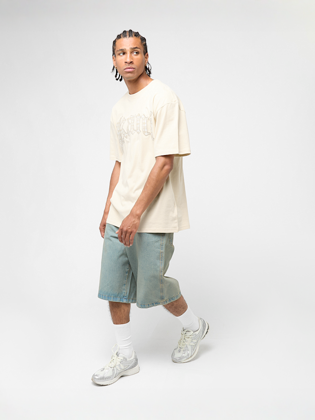 Karl Kani, Paisley Letter T-Shirt, beige, Image 4 of 4