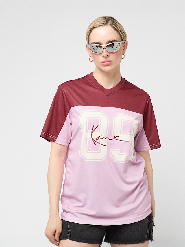 Karl Kani, Signature Mesh Jersey, light pink, Image 1 of 5