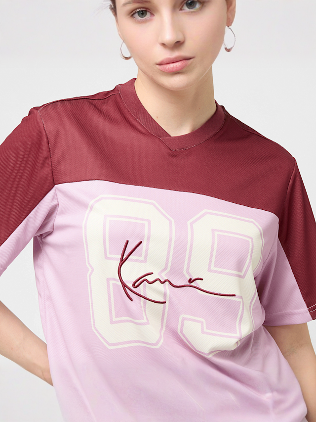 Karl Kani, Signature Mesh Jersey, light pink, Image 3 of 5