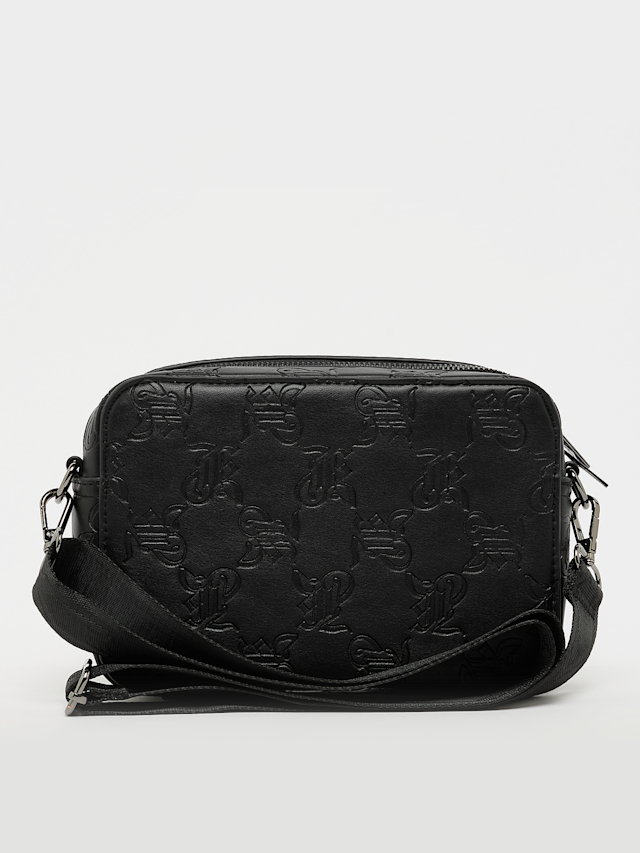 Karl Kani, Metal Signature All Over Print Messenger Bag, black, Image 3 of 7