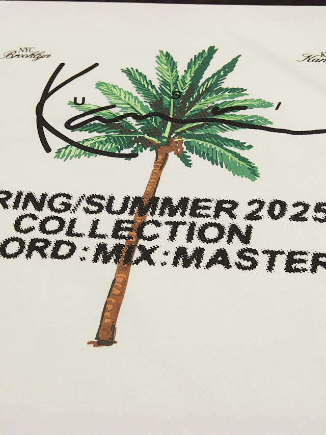 Karl Kani, Signature Palm Print T-Shirt Junior, beige, Image 4 of 4